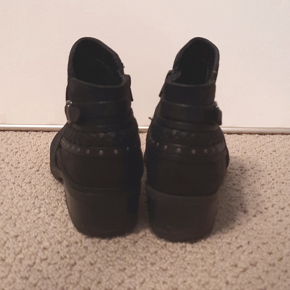 Black western style bootie - Picture 4 of 6
